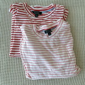 Bundle of Red and Pink AYR French fry tees